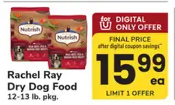 ACME Rachel Ray Dry Dog Food offer