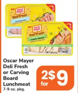 ACME Oscar Mayer Deli Fresh or Carving Board Lunchmeat offer