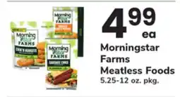 ACME Morningstar Farms Meatless Foods offer