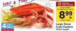 ACME Large Snow Crab Clusters offer