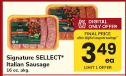 ACME Signature SELECT Italian Sausage offer