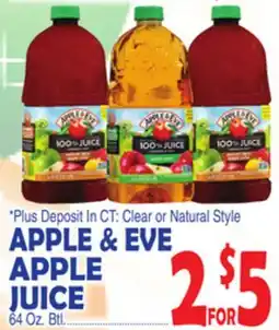 Bravo Supermarkets APPLE & EVE APPLE JUICE offer