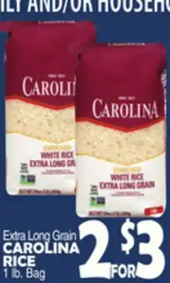 Bravo Supermarkets Extra Long Grain CAROLINA RICE offer