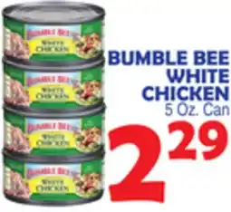 Bravo Supermarkets BUMBLE BEE WHITE CHICKEN offer