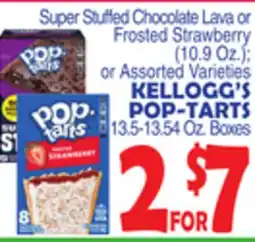 Bravo Supermarkets KELLOGG'S POP-TARTS, 13.5-13.54 Oz. Boxes offer