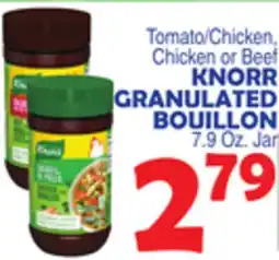 Bravo Supermarkets KNORR GRANULATED BOUILLON offer