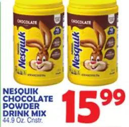 Bravo Supermarkets NESQUIK CHOCOLATE POWDER DRINK MIX offer