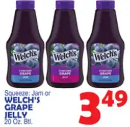 Bravo Supermarkets WELCH'S GRAPE JELLY offer