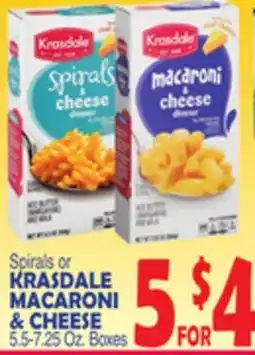 Bravo Supermarkets KRASDALE MACARONI & CHEESE offer