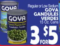 Bravo Supermarkets GOYA GANDULES VERDES offer