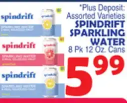 Bravo Supermarkets SPINDRIFT SPARKLING WATER offer