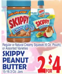 Bravo Supermarkets SKIPPY PEANUT BUTTER offer