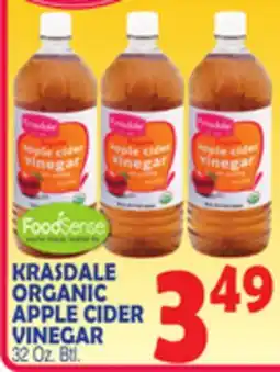 Bravo Supermarkets KRASDALE ORGANIC APPLE CIDER VINEGAR offer