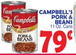 Bravo Supermarkets CAMPBELL'S PORK & BEANS offer