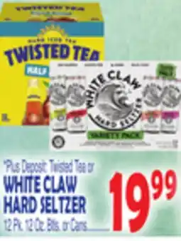 Bravo Supermarkets WHITE CLAW HARD SELTZER offer