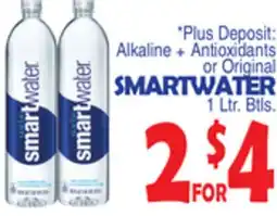 Bravo Supermarkets SMARTWATER offer