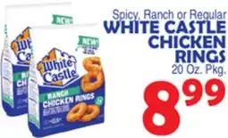 Bravo Supermarkets WHITE CASTLE CHICKEN RINGS offer