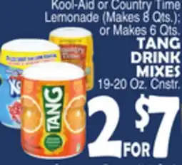 Bravo Supermarkets TANG DRINK MIXES offer