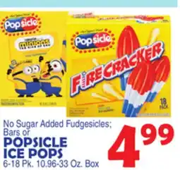 Bravo Supermarkets POPSICLE ICE POPS offer