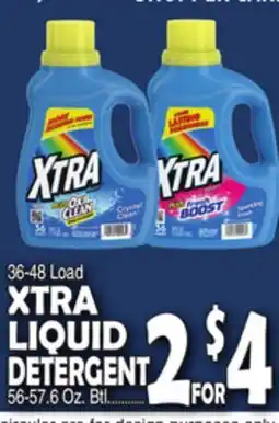 Bravo Supermarkets XTRA LIQUID DETERGENT offer