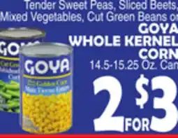 Bravo Supermarkets GOYA WHOLE KERNEL CORN offer