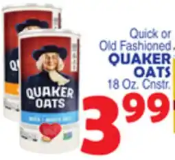 Bravo Supermarkets QUAKER OATS offer