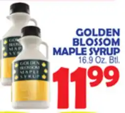 Bravo Supermarkets GOLDEN BLOSSOM MAPLE SYRUP offer