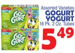 Bravo Supermarkets GOGURT YOGURT offer