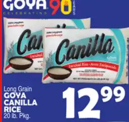 Bravo Supermarkets GOYA CANILLA RICE offer