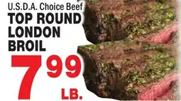 Bravo Supermarkets TOP ROUND LONDON BROIL offer