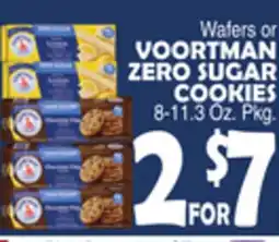 Bravo Supermarkets VOORTMAN ZERO SUGAR COOKIES offer