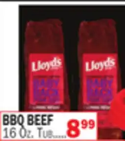 Bravo Supermarkets Lloyd's BBQ BEEF offer