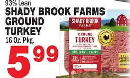 Bravo Supermarkets SHADY BROOK FARMS GROUND TURKEY offer
