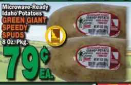 Bravo Supermarkets Microwave-Ready Idaho Potatoes offer