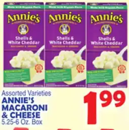 Bravo Supermarkets ANNIE'S MACARONI & CHEESE offer