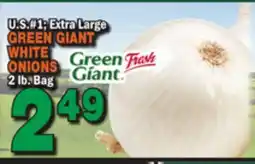 Bravo Supermarkets GREEN GIANT WHITE ONIONS offer