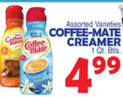 Bravo Supermarkets NESTLE COFFEE-MATE CREAMER offer