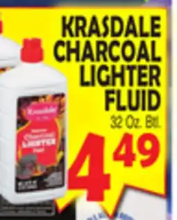 Bravo Supermarkets KRASDALE CHARCOAL LIGHTER FLUID offer