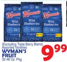 Bravo Supermarkets WYMAN'S FRUIT offer