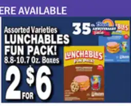 Bravo Supermarkets LUNCHABLES FUN PACK! offer