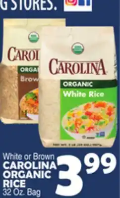 Bravo Supermarkets White or Brown CAROLINA ORGANIC RICE offer