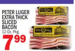 C Town PETER LUGER EXTRA THICK SLICED BACON offer