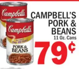 C Town CAMPBELL'S PORK & BEANS offer