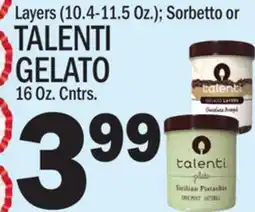 C Town TALENTI GELATO offer