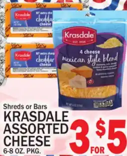 C Town KRASDALE ASSORTED CHEESE offer