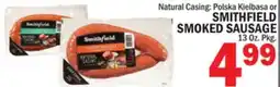 C Town SMITHFIELD SMOKED SAUSAGE offer