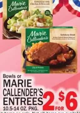 C Town MARIE CALLENDER'S ENTREES offer