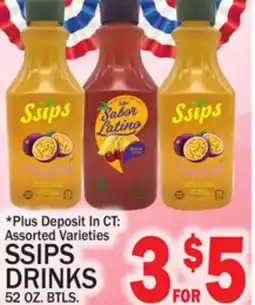 C Town SSIPS DRINKS offer