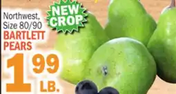 C Town BARTLETT PEARS offer