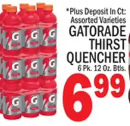 C Town GATORADE THIRST QUENCHER offer